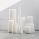 Cone Candle - White