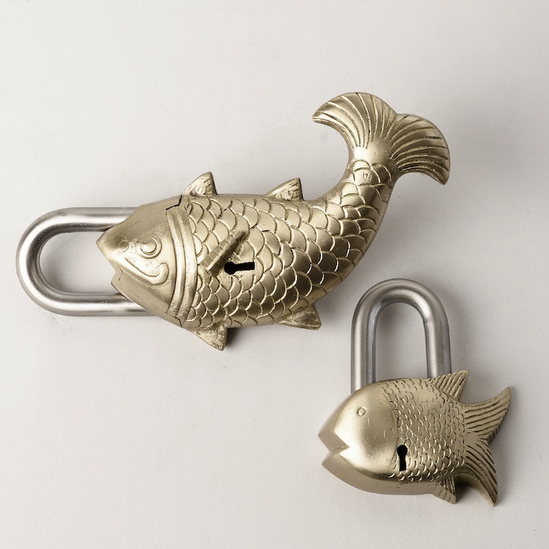 Brass Fish Lock