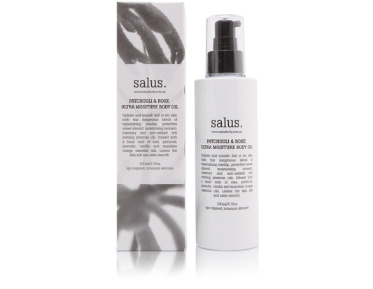 SALUS Patchouli & Rose Ultra Moisture Body Oil