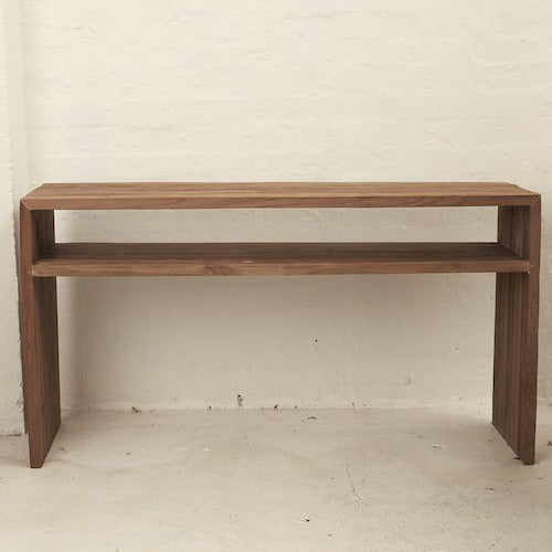 Beni Console with Shelf