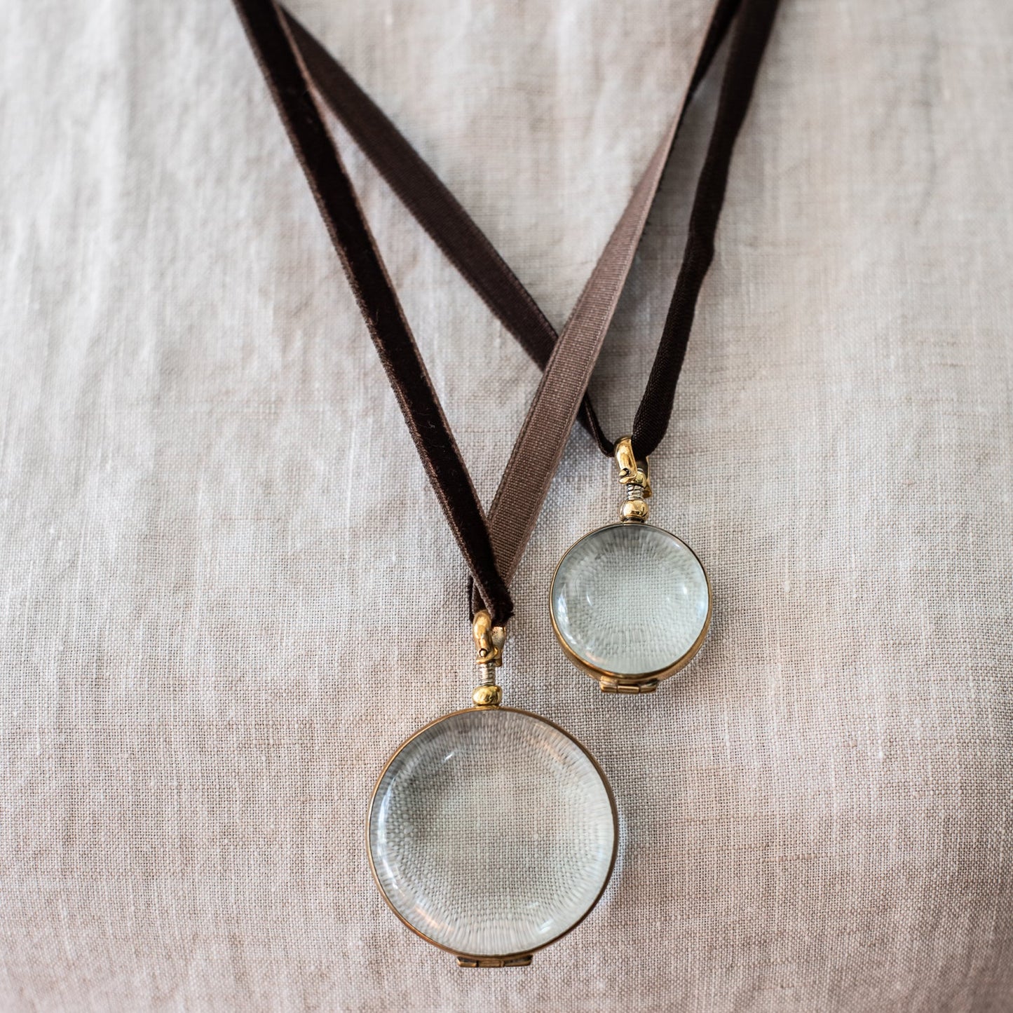 Rock Crystal Lockets