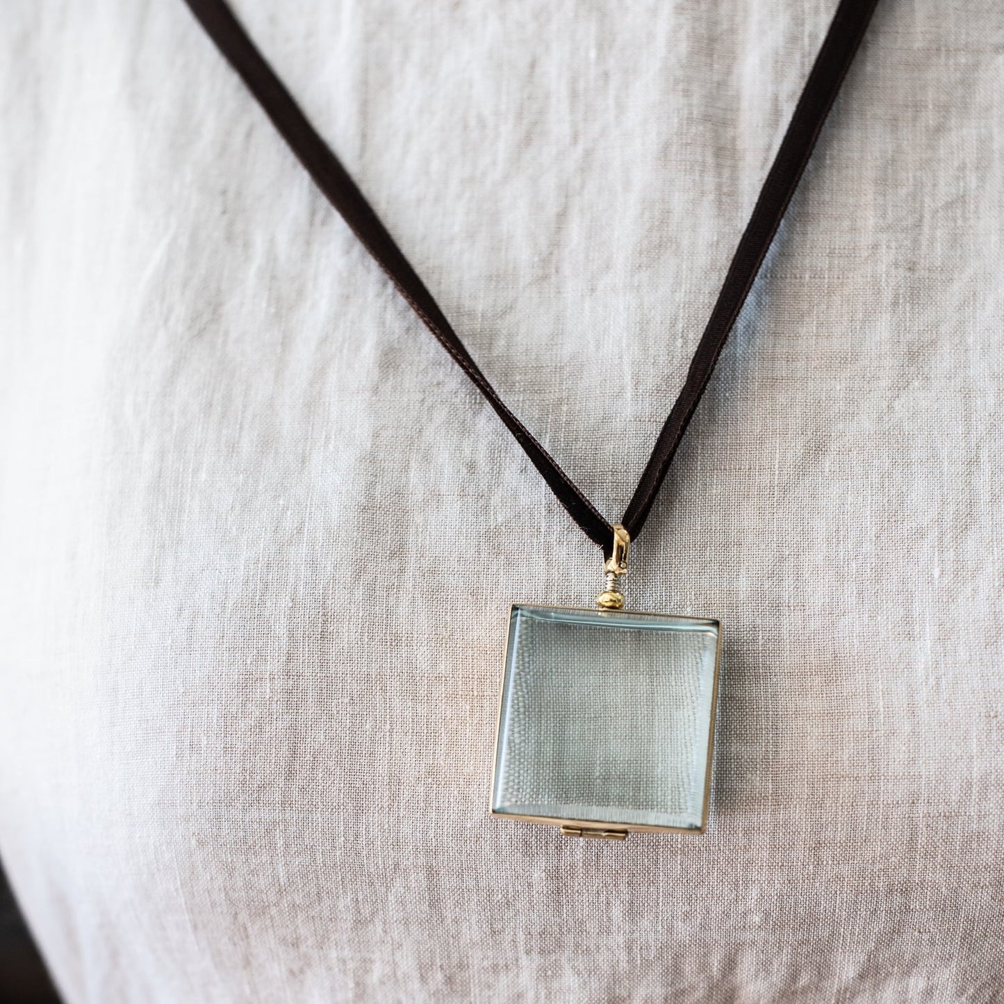 Rock Crystal Lockets