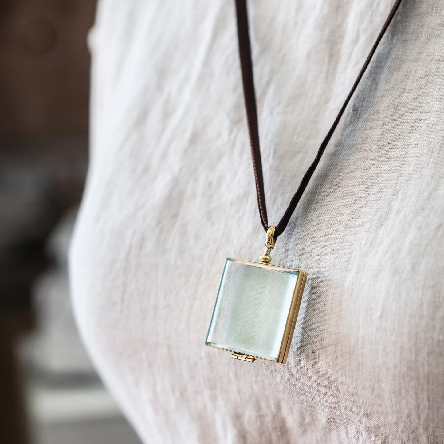 Rock Crystal Lockets