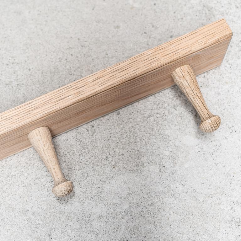 Peg Rails in Oak