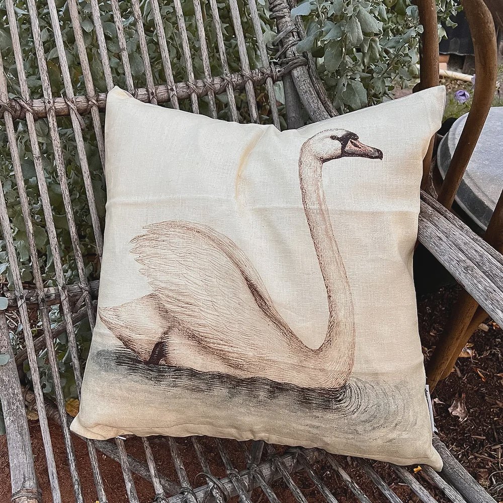 The Swan Cushion