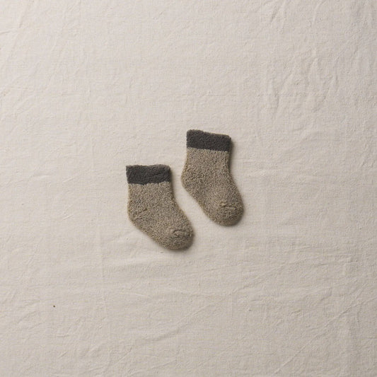 Organic Cotton Yak Pile Baby Socks