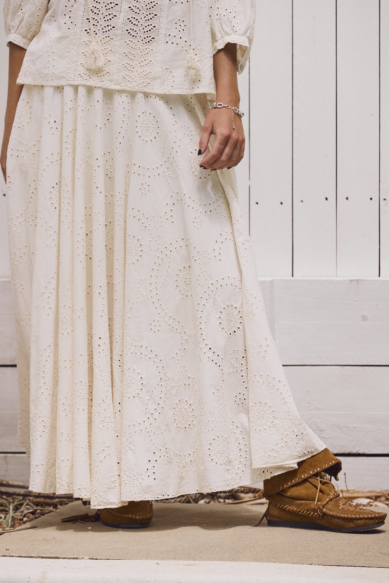 Camargue Broderie Skirt