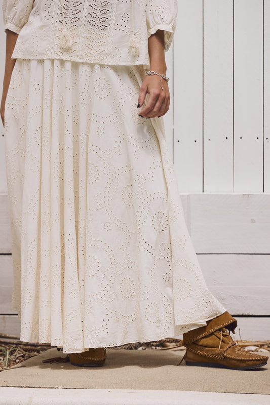 Camargue Broderie Skirt