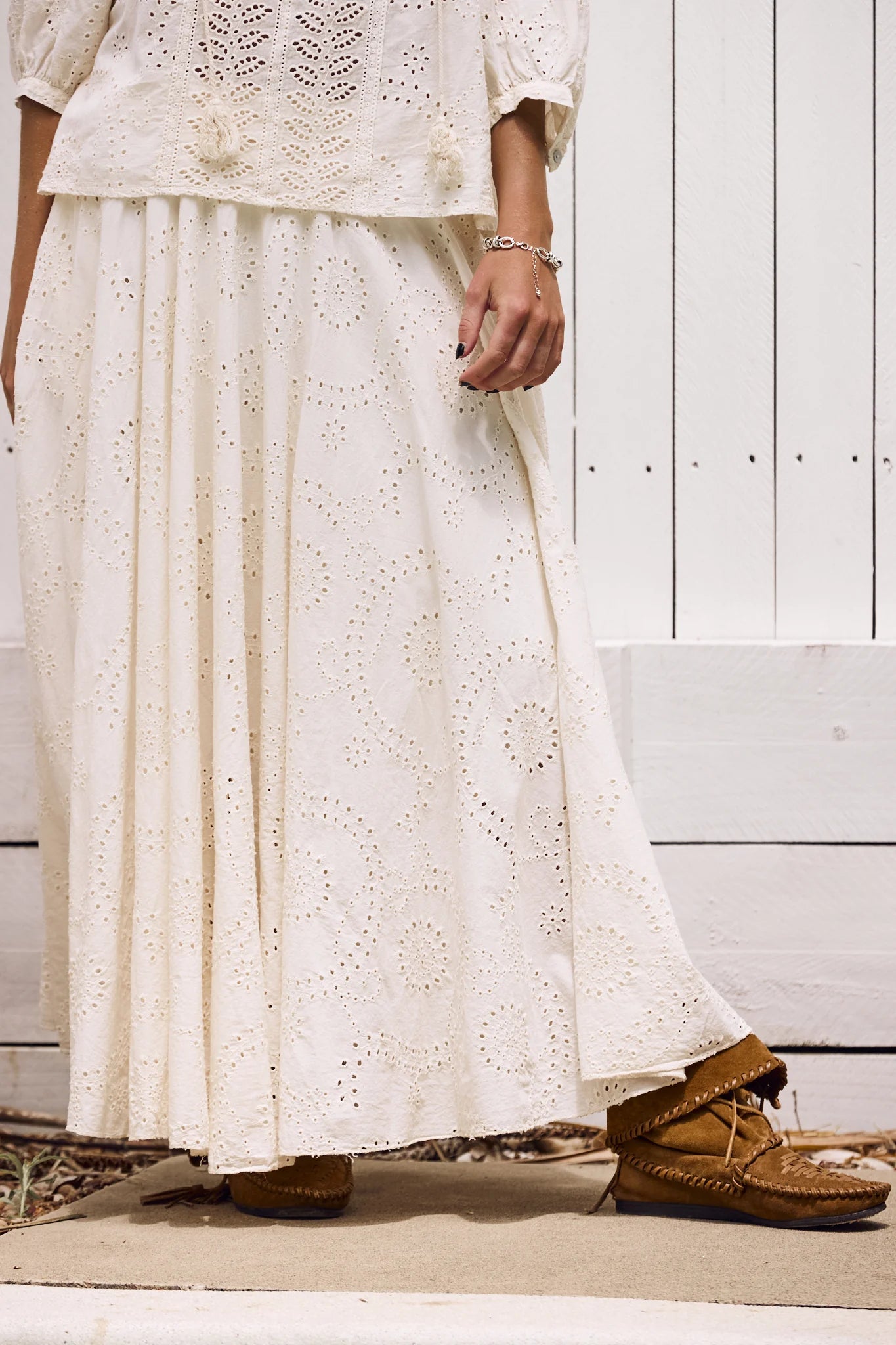 Camargue Broderie Skirt