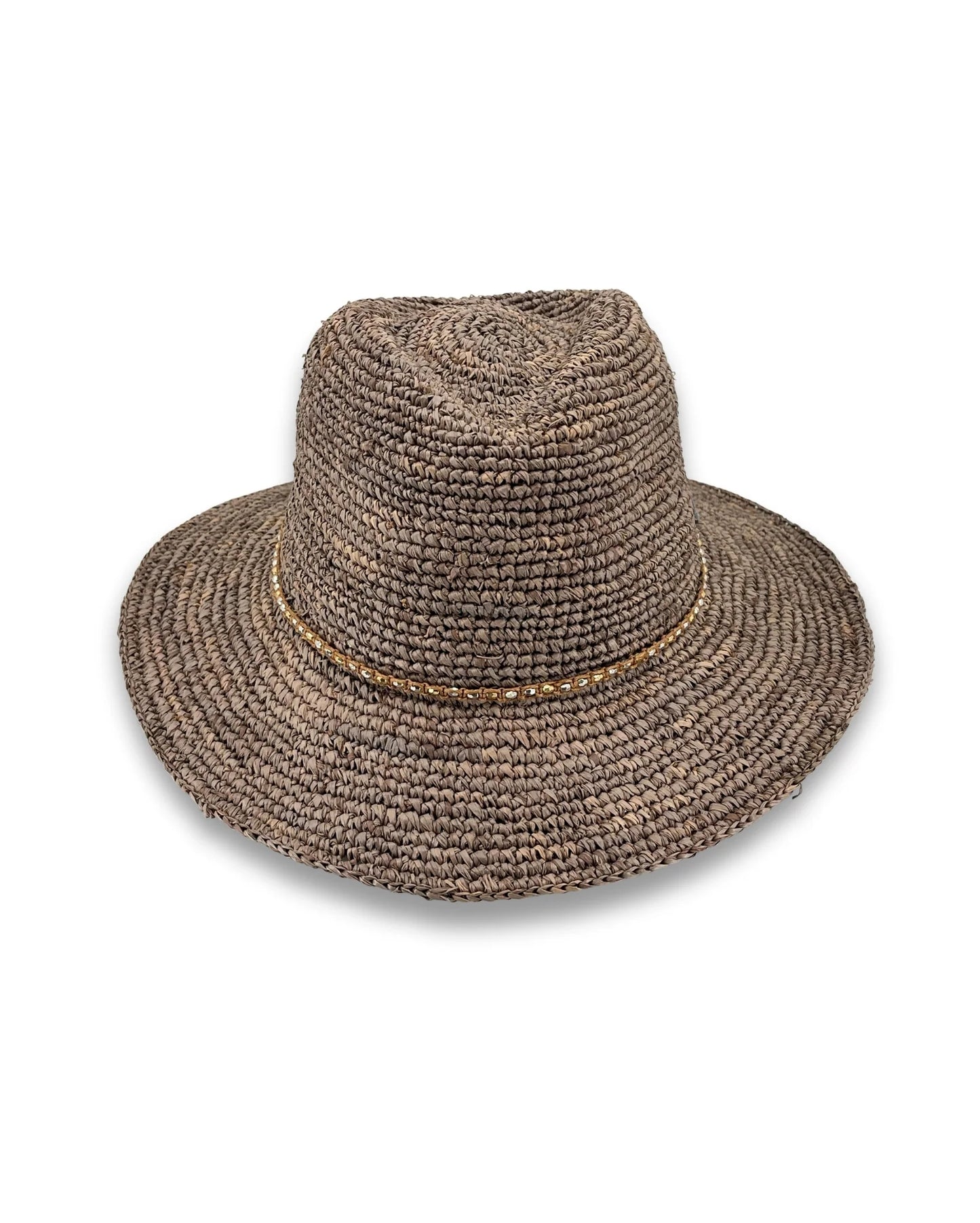 Magdalena Raffia Fedora