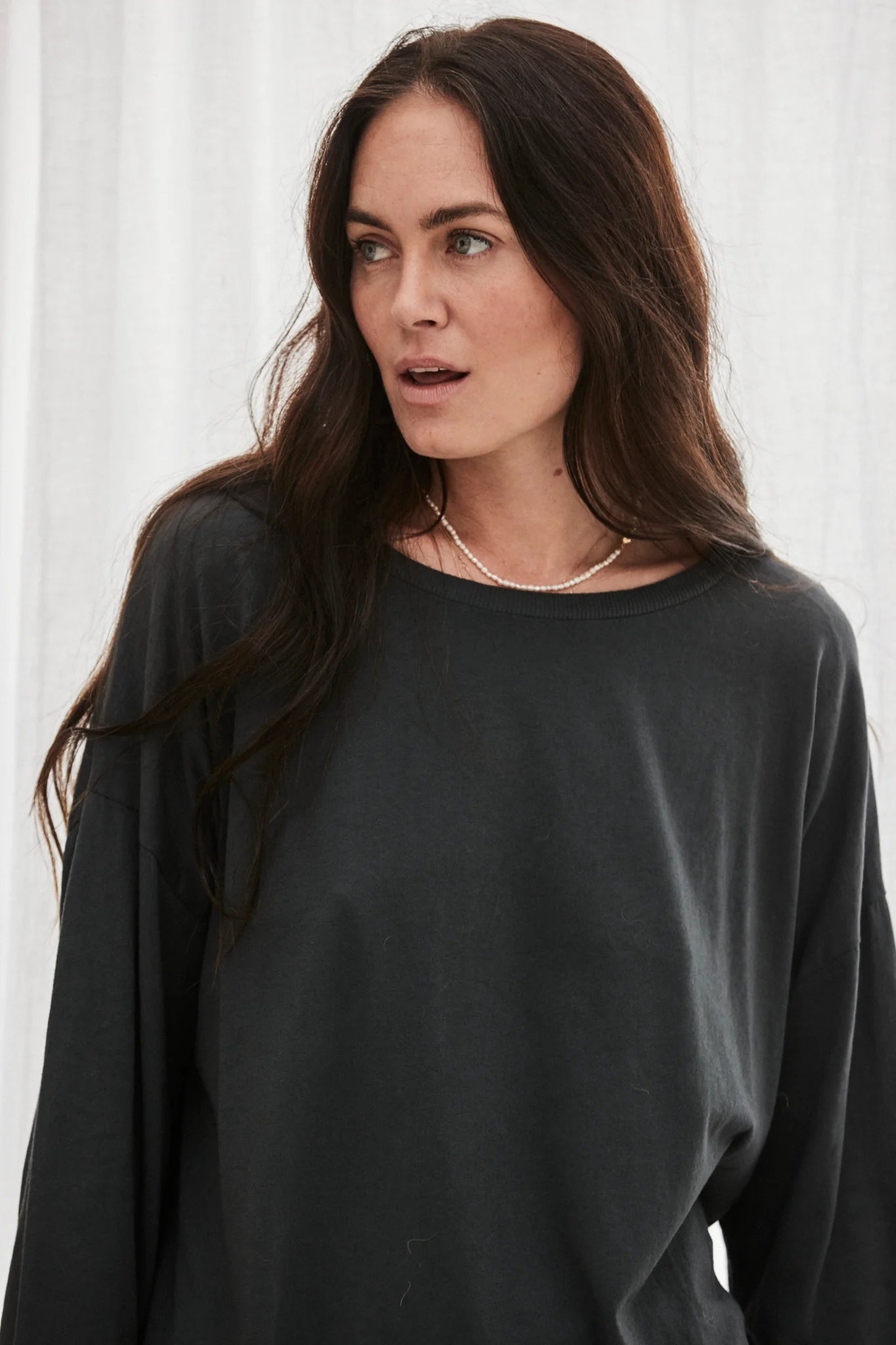 Tim Cotton Long Sleeve Tee