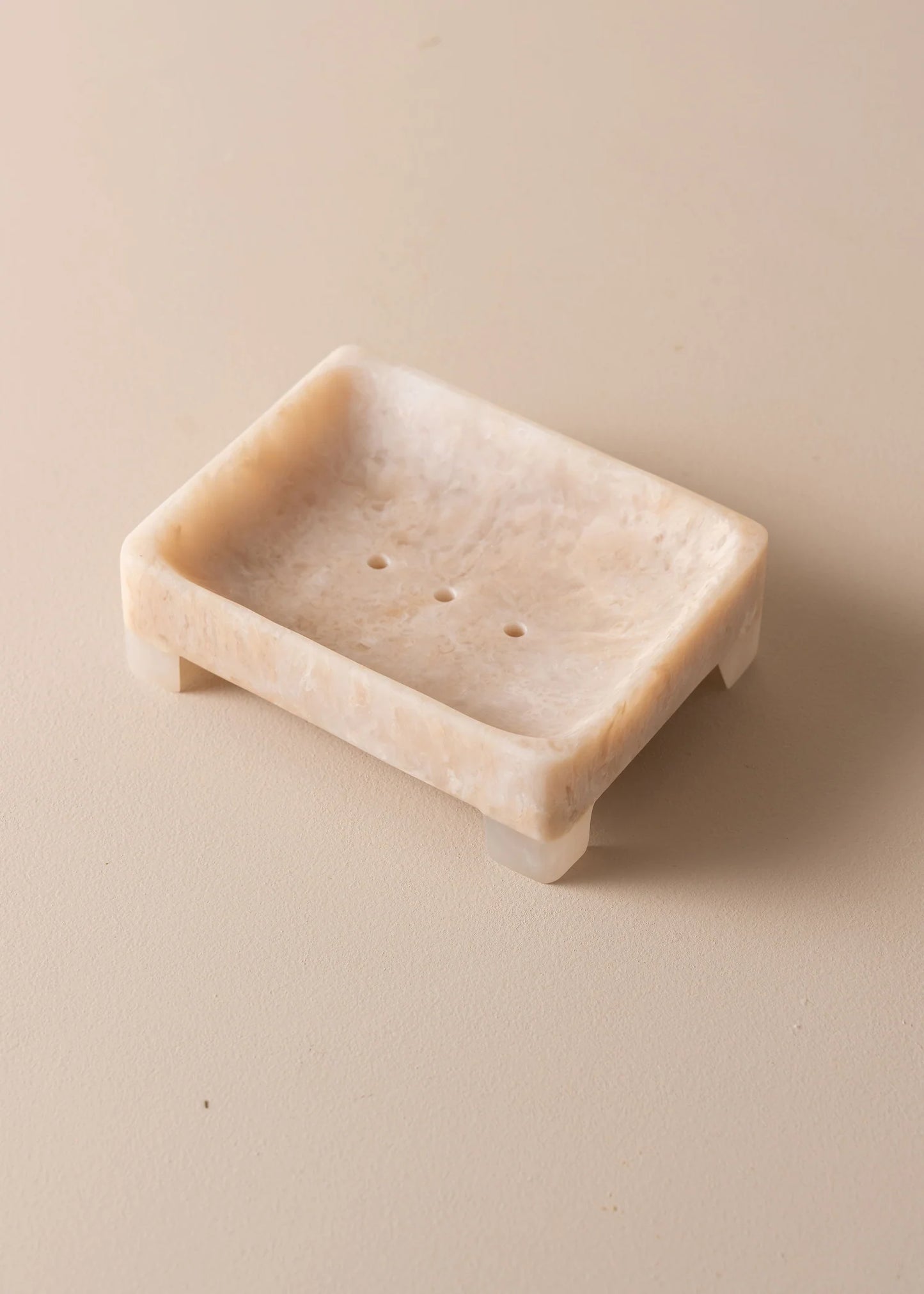 Flow Resin Structured Soap Dish