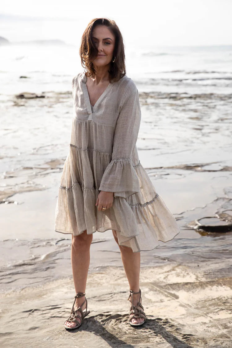 Como Linen Dress
