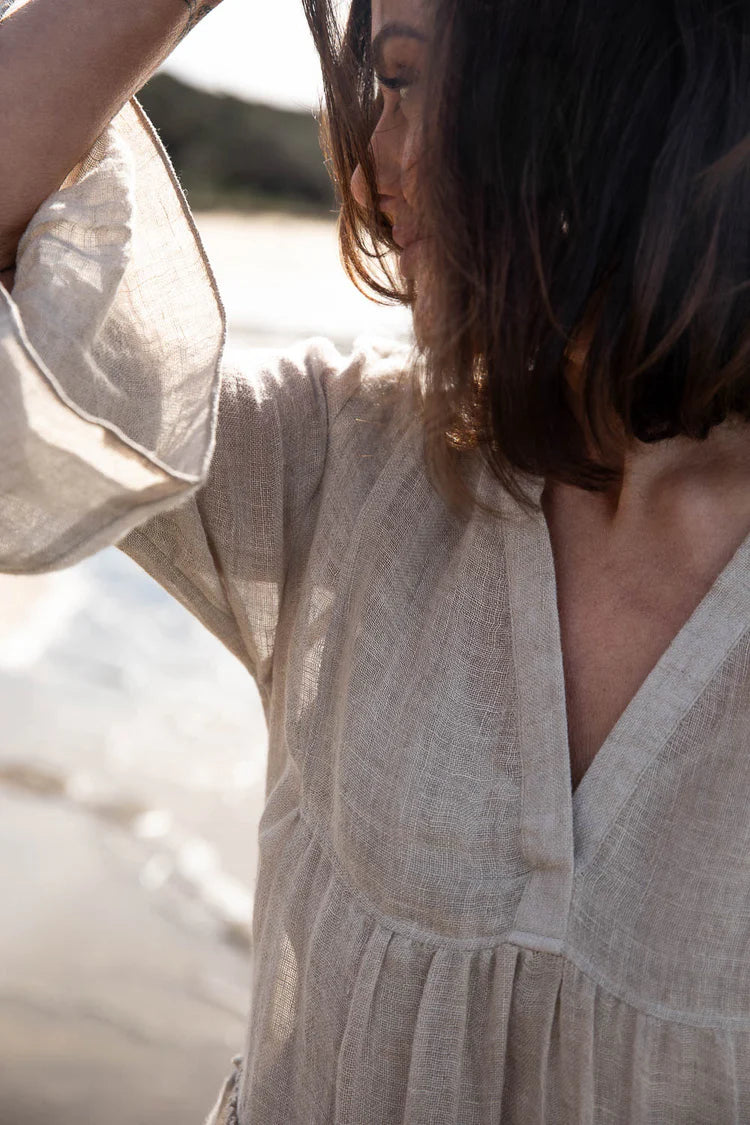 Como Linen Dress