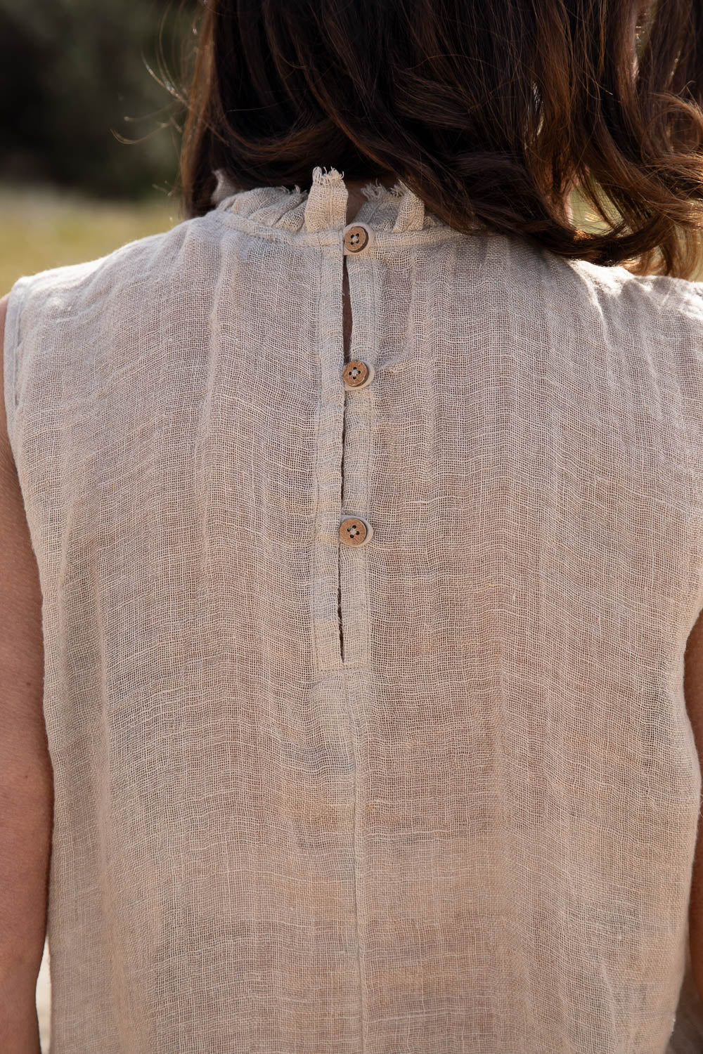 Nadia Linen Top