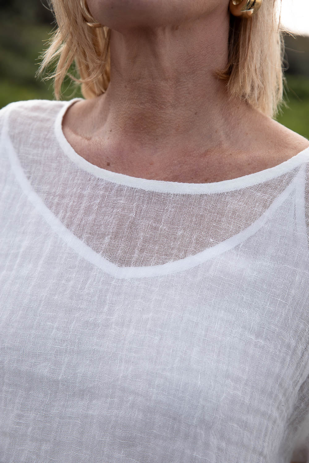 Olivia Linen Top