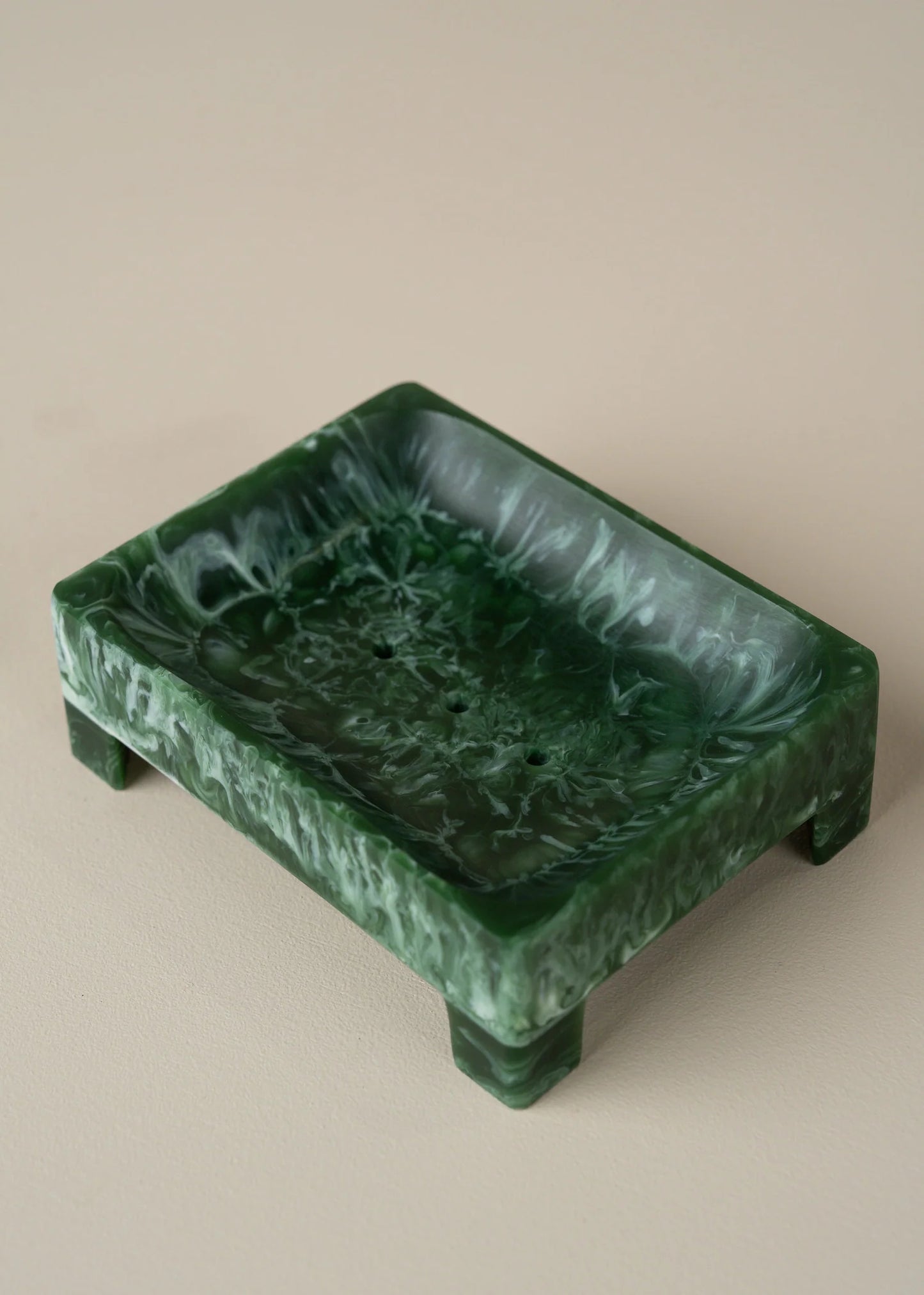 Flow Resin Structured Soap Dish