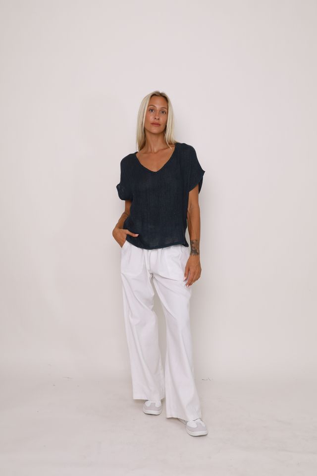 Paris V Neck Top