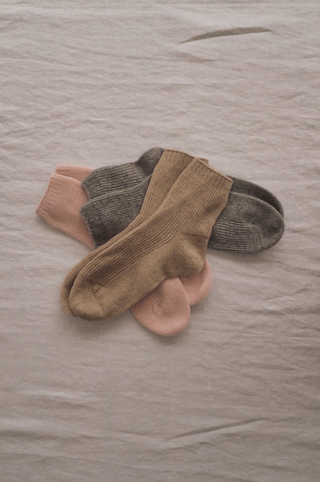 TWL Cashmere Bed Socks