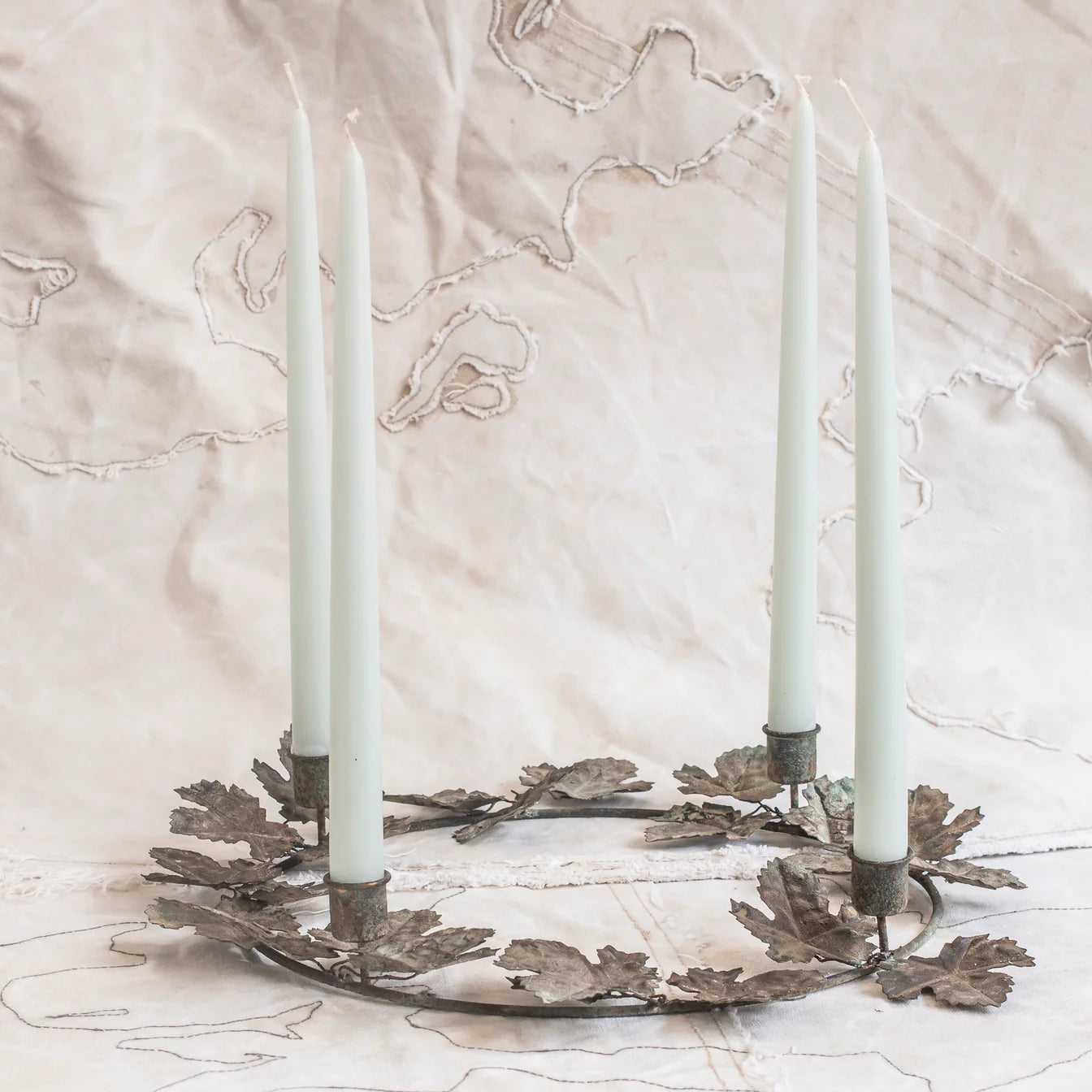 Table Wreath Candelabra