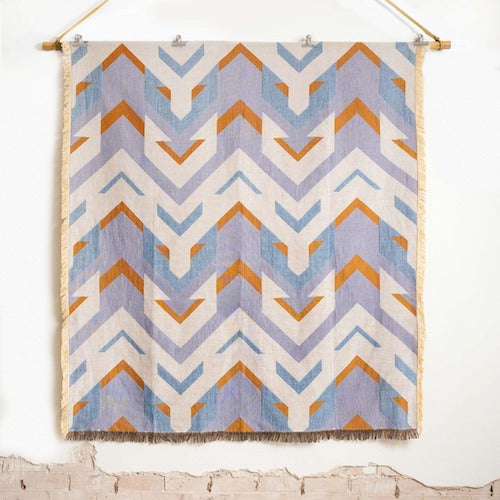 from Me To You' Woven Picnic Rug/Throw