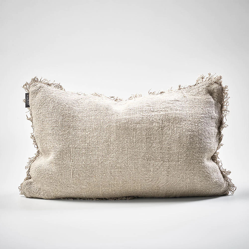Bedouin Linen Cushion Natural
