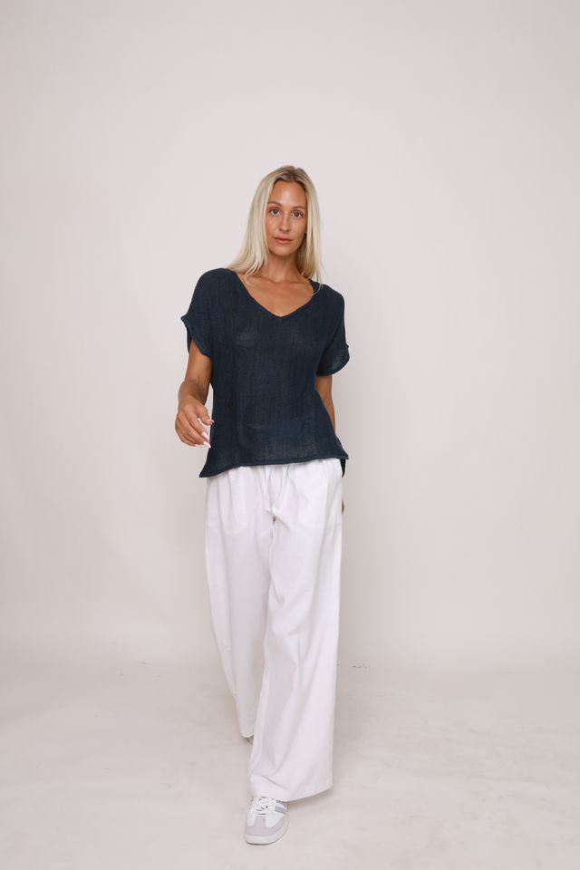 Paris V Neck Top
