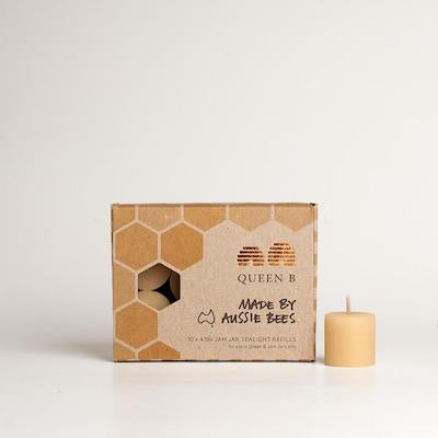 Queen B Jam Jar Tealight Refills