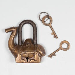 Brass Camel Key Lock