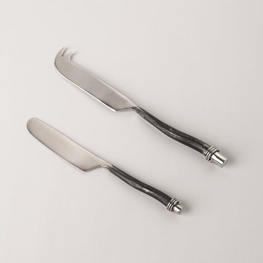Cheese Knife - Burnished
