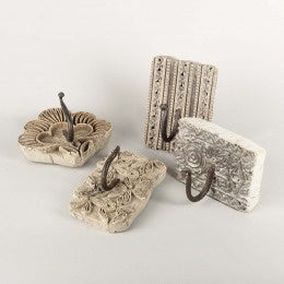 Print Block Hook - Bleached