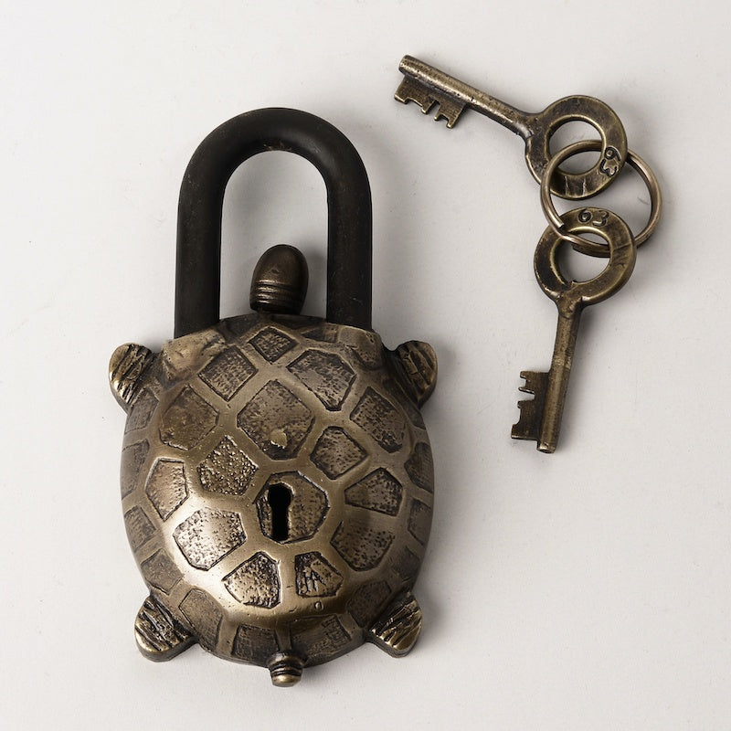 Brass Turtle Lock