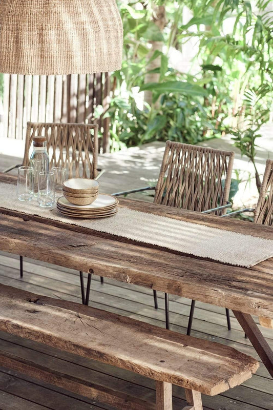 Malu Jute Table Runner- Natural
